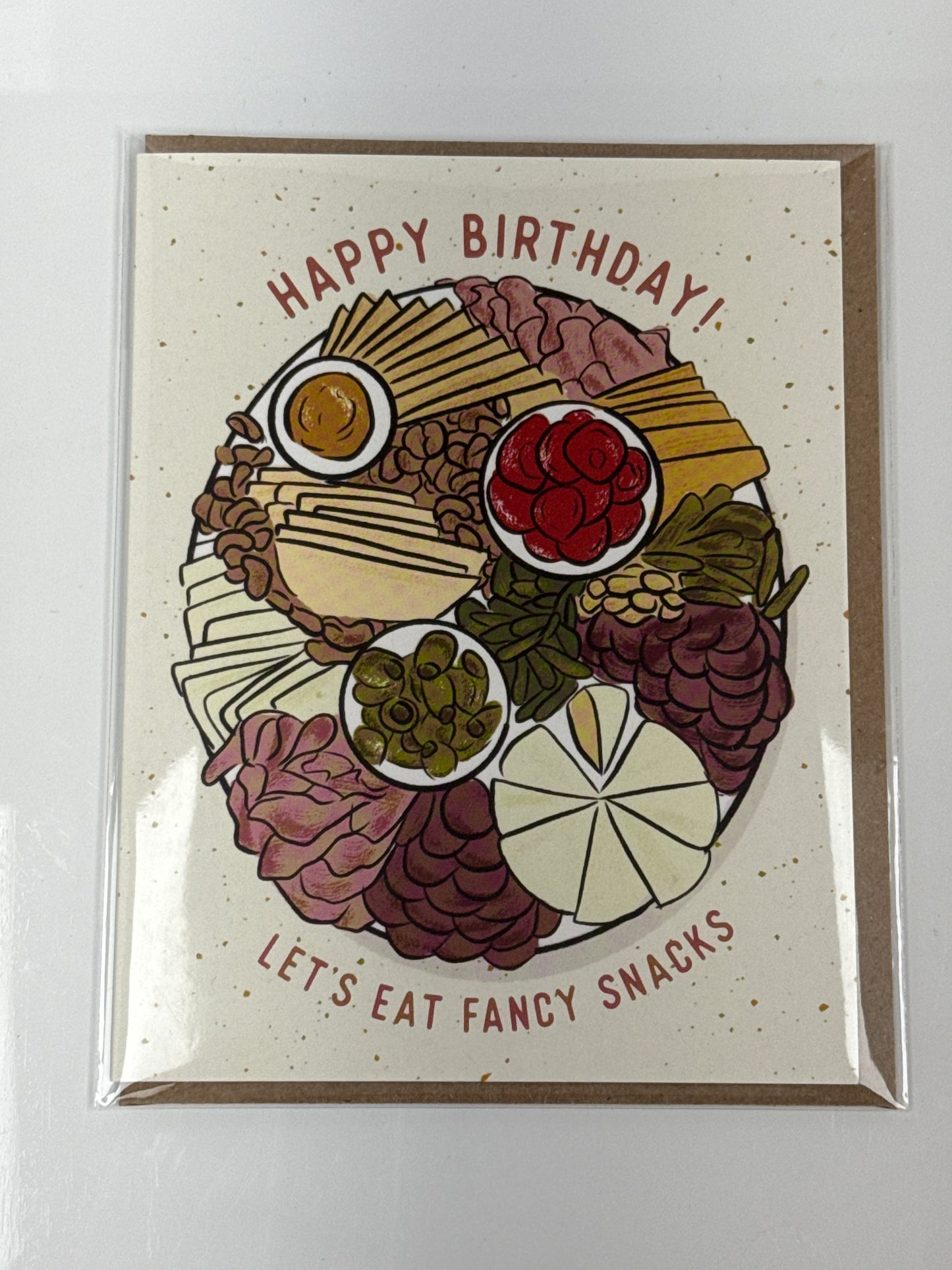 Charcuterie Board Birthday Card