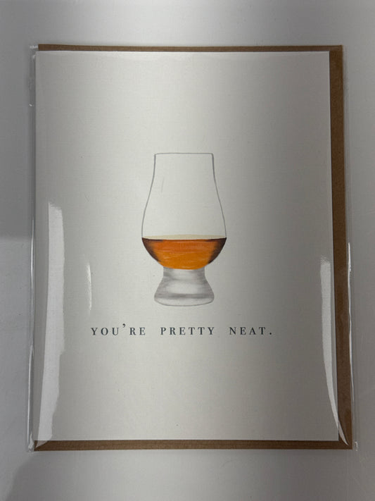 You’re Pretty Neat Card - Bourbon Father's Day Card